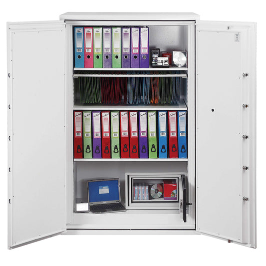 Fire Commander FS1910E Series Steel Safe with Electronic Lock | 1125 x 1685 | White