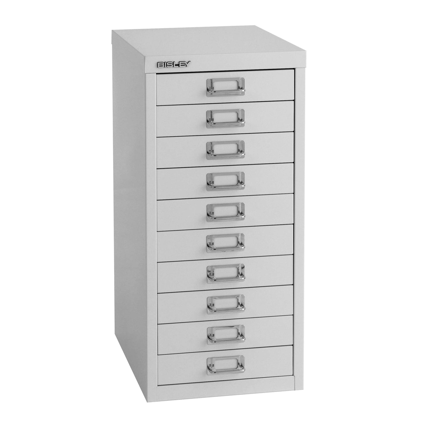 Bisley 10 Drawer Home 29 Series Steel Multi-Drawer | Goose Grey