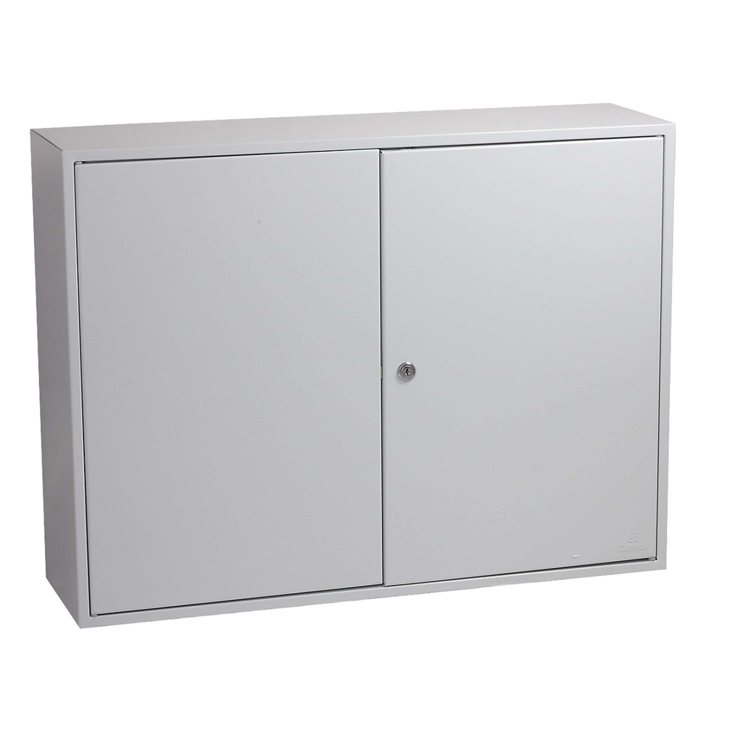 KC Series Steel Key Cabinet Safe with 42 Hooks and Key Lock | 600 Litres Capacity | Light Grey