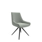 Guise Side Chair with 4 Star Base | Grey/Black