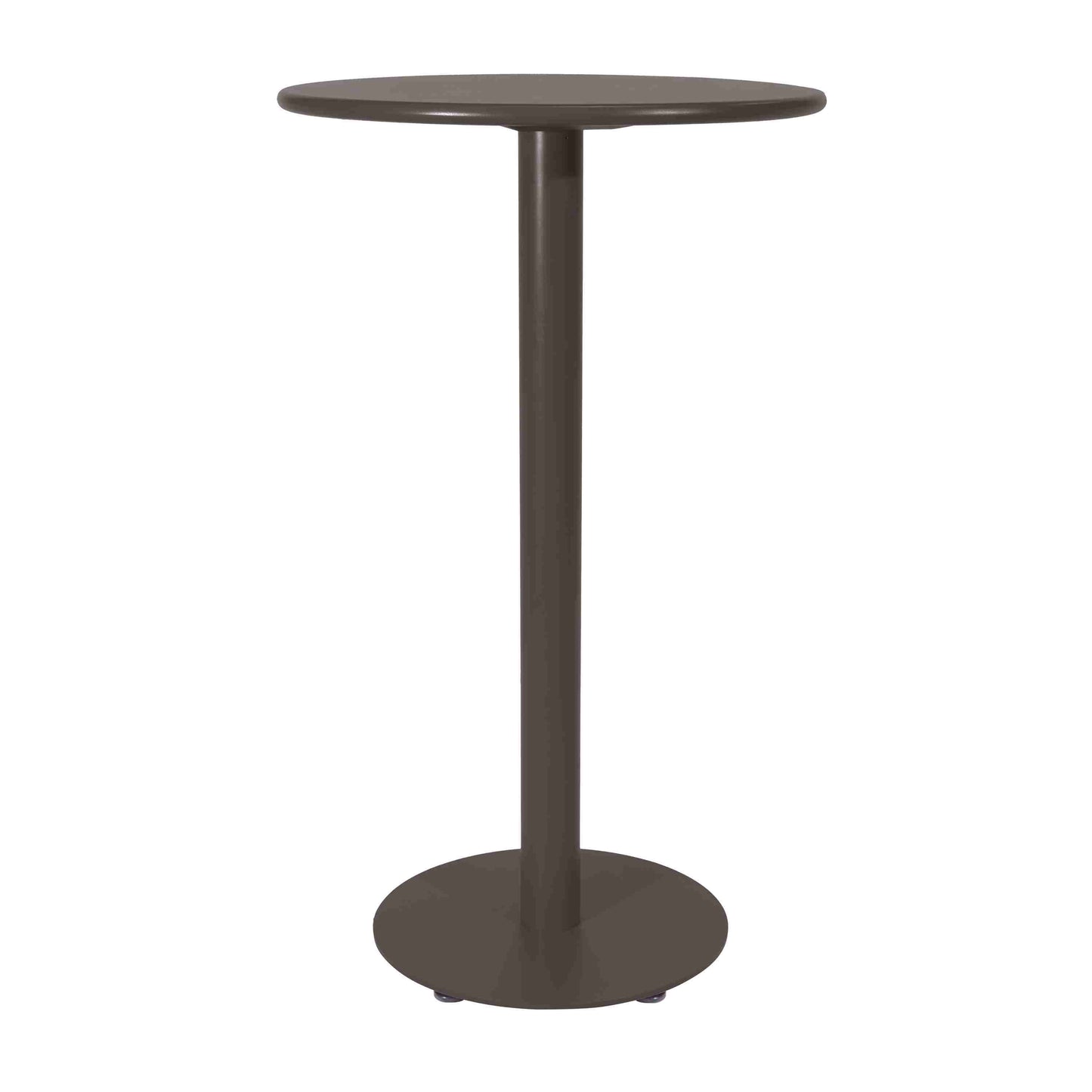 Breeze Aluminium Round Poseur Bar Table | Charcoal