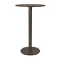 Breeze Aluminium Round Poseur Bar Table | Charcoal