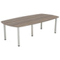 One Fraction Plus Boardroom Table (FSC) | 2400 | Grey Oak