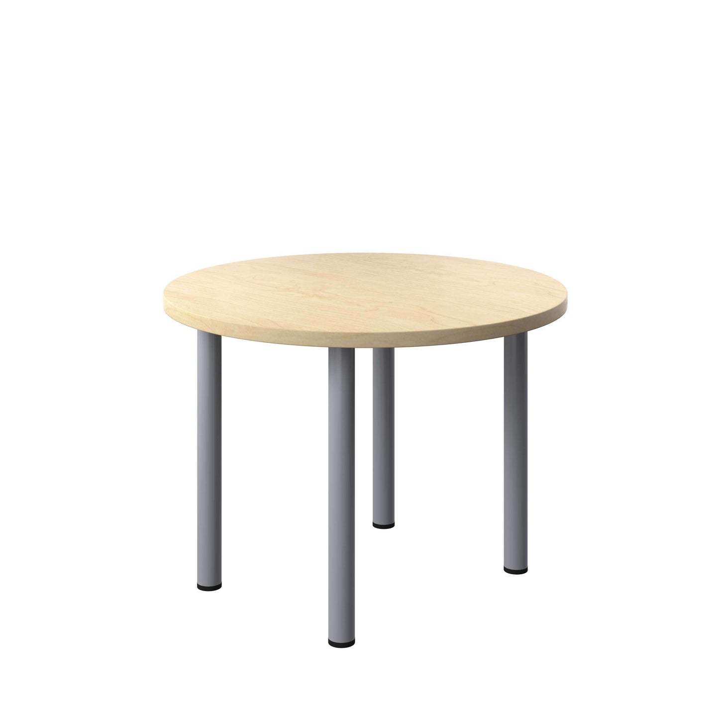 One Fraction Plus Circular Meeting Table (FSC) | 1000mm | Maple