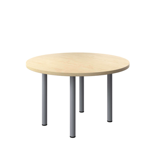 One Fraction Plus Circular Meeting Table (FSC) | 1200mm | Maple