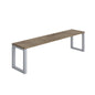 Picnic Bench (FSC) | 1600 | Grey Nebraska Oak/Silver