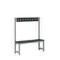 Single Sided Junior Cloakroom Bench | 9 Hooks | Unlimited