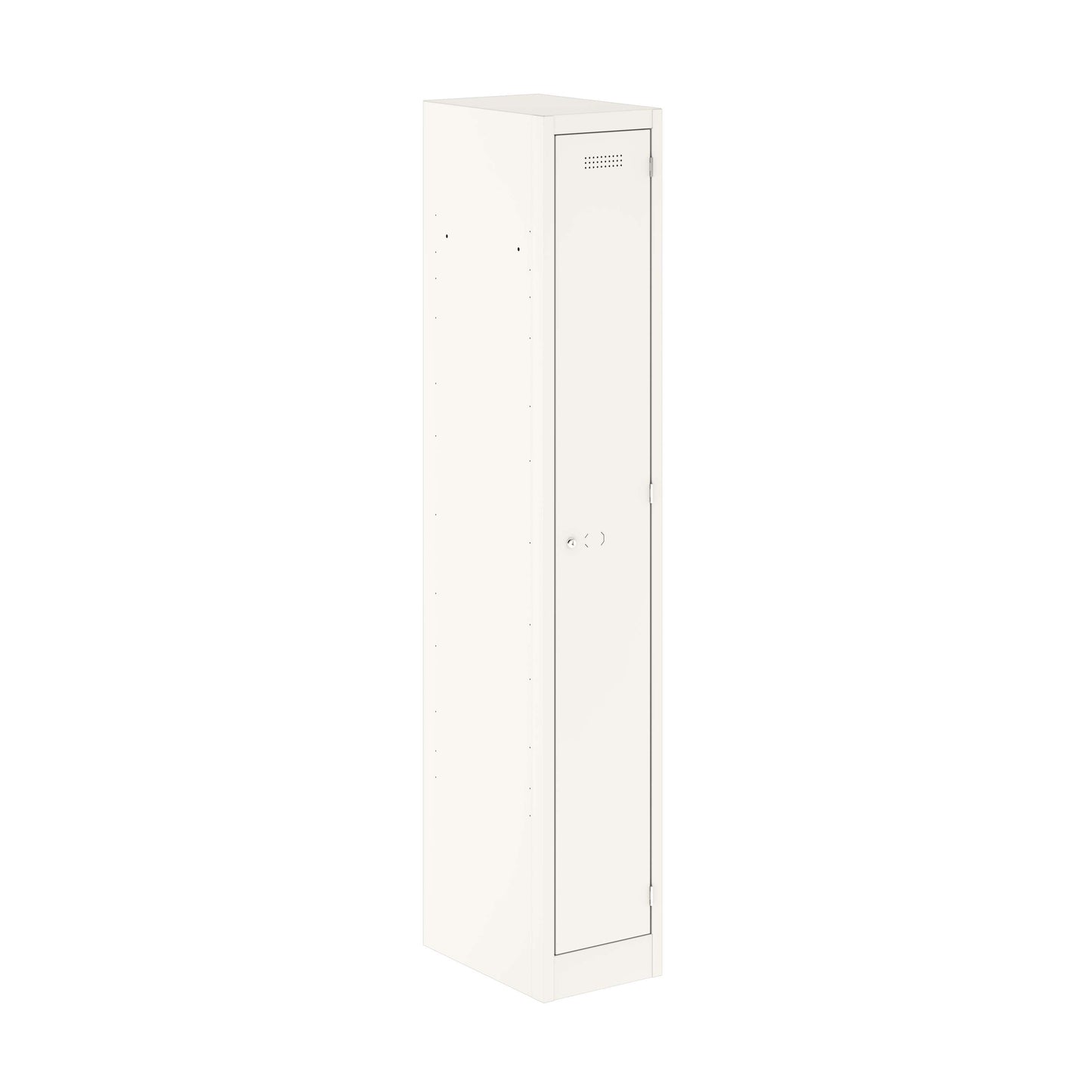 Primary 1 Door Single Locker Column | Traffic White