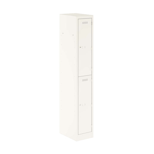 Primary 2 Door Single Locker Column | Traffic White