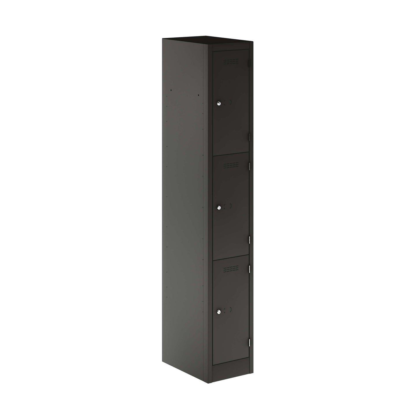 Primary 3 Door Single Locker Column | Anthracite Grey