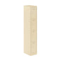 Primary 4 Door Single Locker Column | Cream