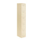 Primary 5 Door Single Locker Column | Cream