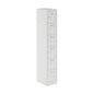 Primary 6 Door Single Locker Column | Light Grey