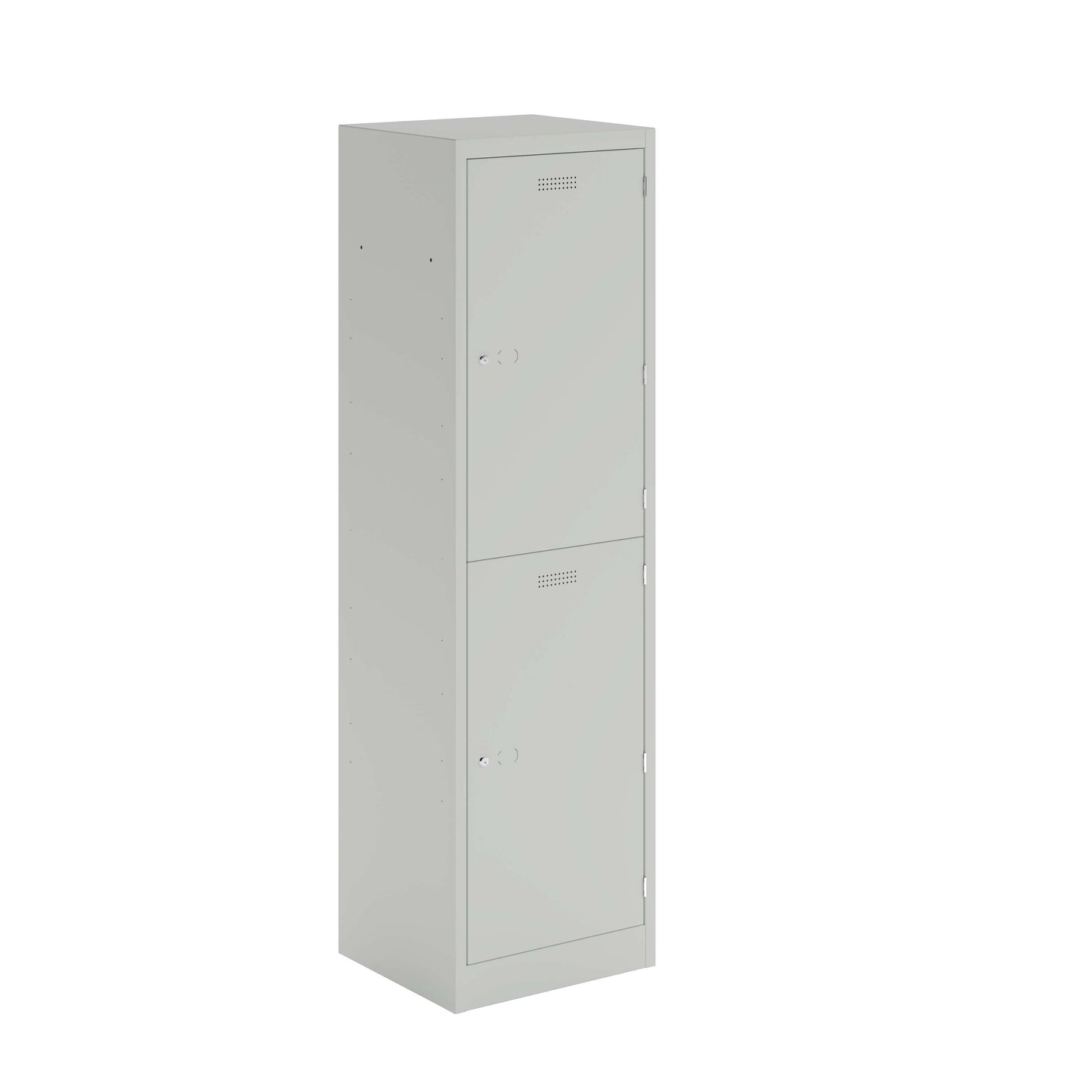 Lower Height Locker | 1330 X 500 X 450 | 2 Door | Light Grey