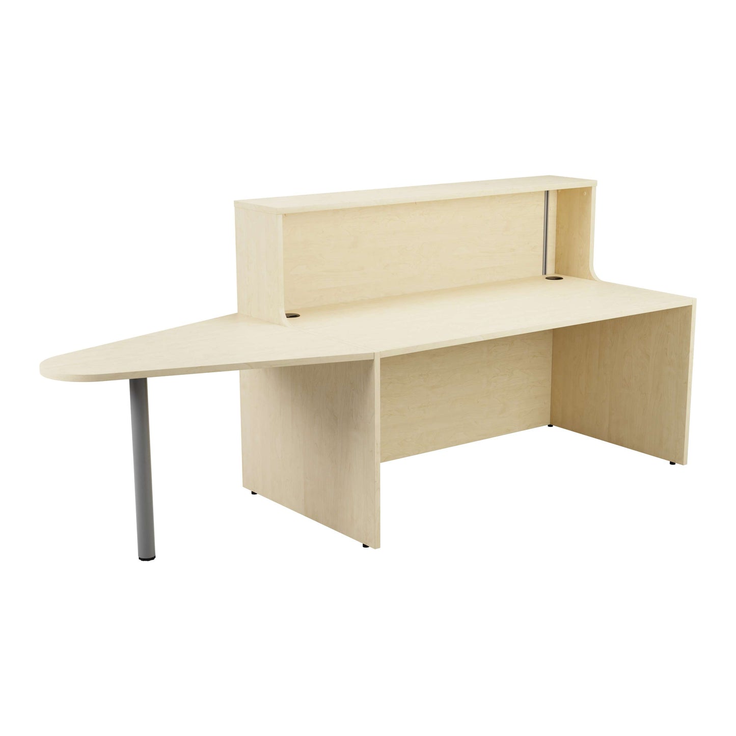 Reception Unit with Extension (FSC) | 1600 | Maple/Maple