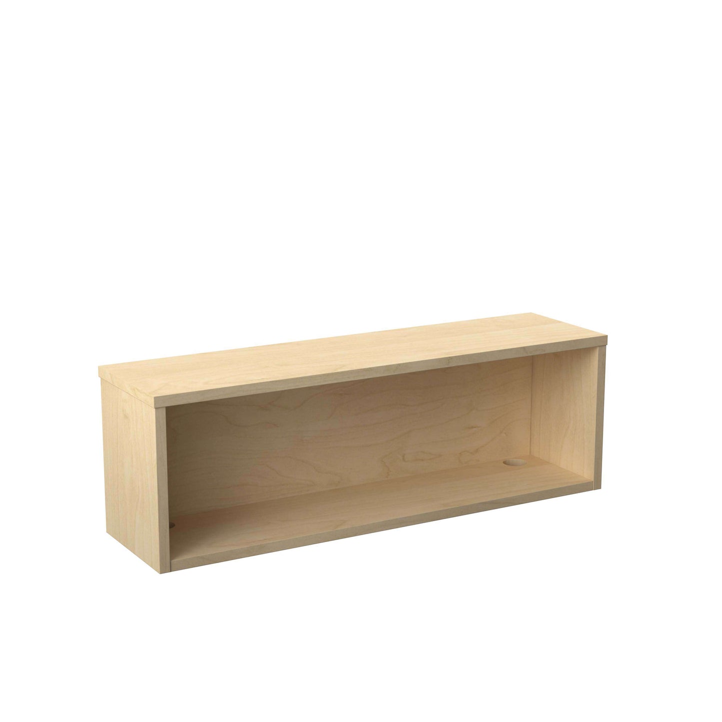 Reception Modular Straight Hutch Unit (FSC) | 1200mm | Maple