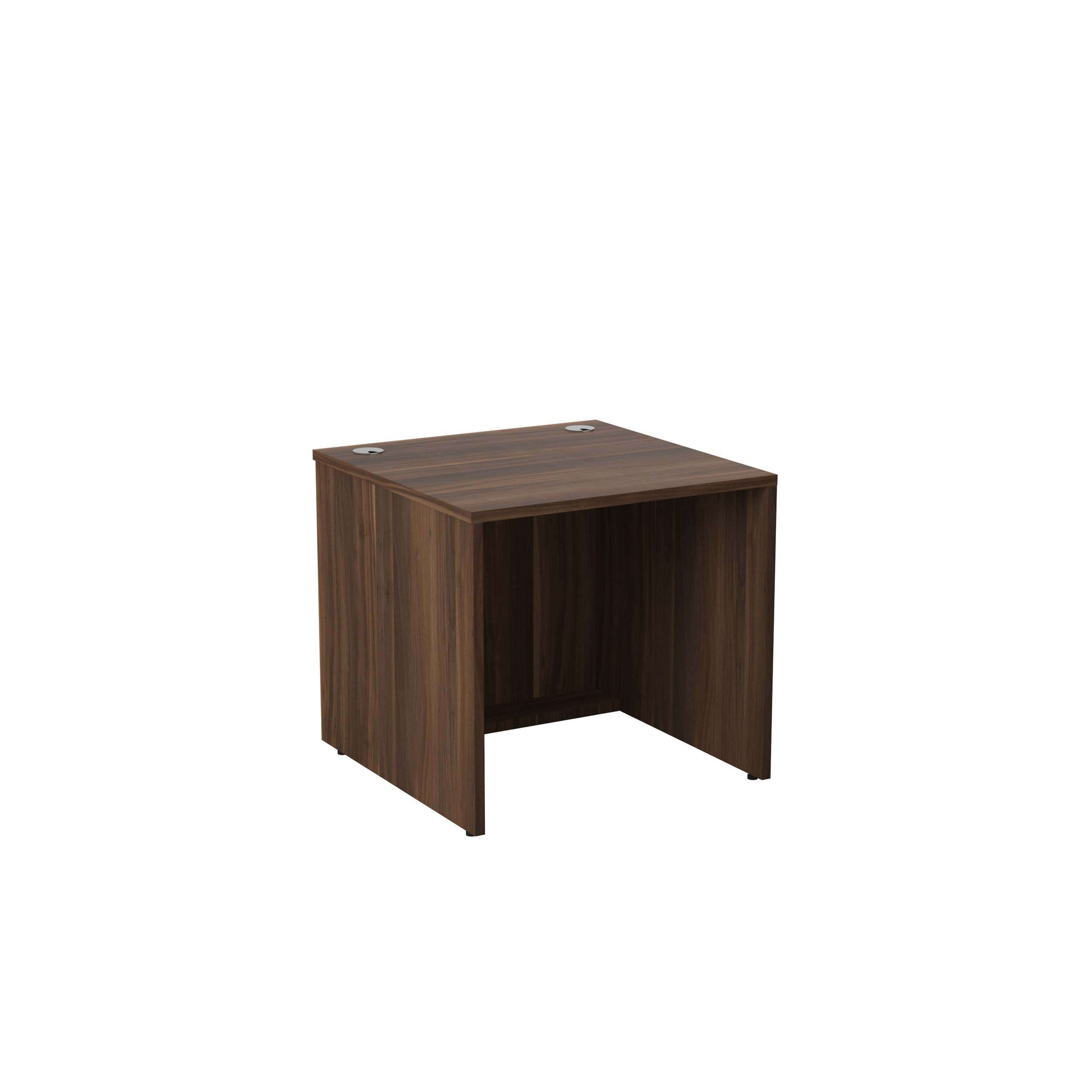 Reception Modular Straight Base Unit (FSC) | 800 X 800 | Dark Walnut