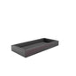 Bisley Steel Planter with Plastic Liner | 1000mm Wide | Anthracite Grey