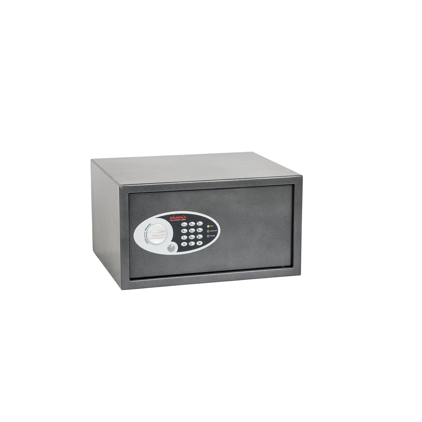 Compact SS0800E Series Steel Safe with Electronic Lock | 34 Litres | Metallic Graphite