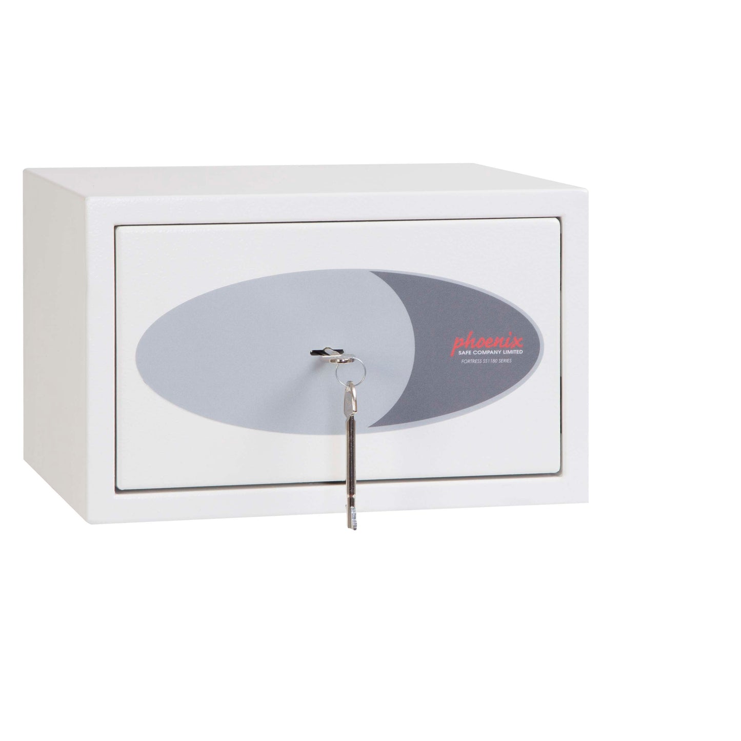 Fortress SS1180 Series Safe | Key Lock | 7 Litres | Light Grey