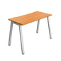 Synergy Bench with Cut Out: 1 Person (FSC) : A-Frame Leg : 1200 | 700 | Unlimited/Silver