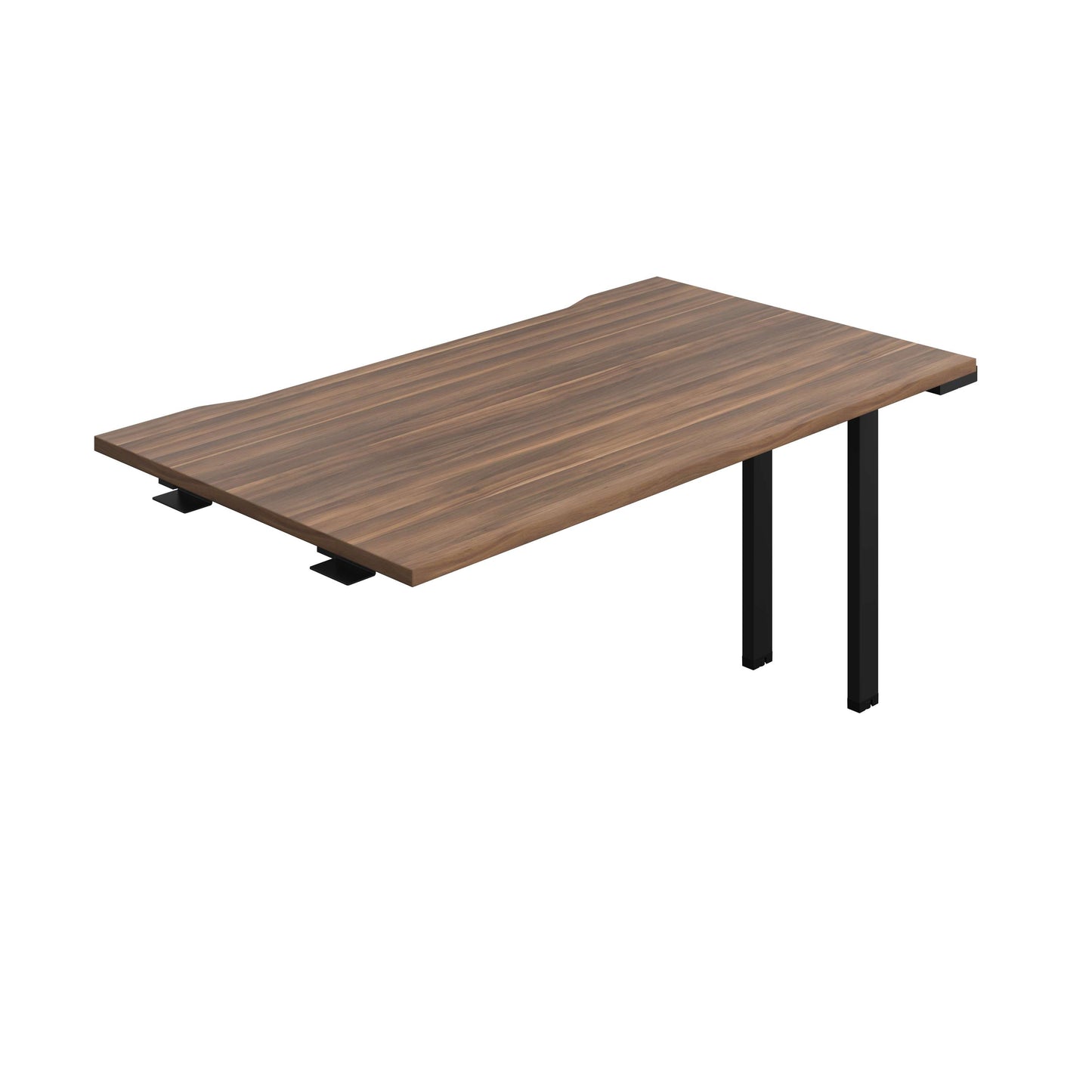 Synergy Bench Extension with Cut Out: 1 Person (FSC) : 1400 | 800 | Dark Walnut/Black