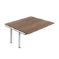 Synergy Bench Extension with Cut Out: 2 Person (FSC) : 1800 | 800 | Dark Walnut/White