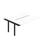 Synergy Bench Extension with Cut Out: 2 Person (FSC) : 1800 | 800 | White/Black