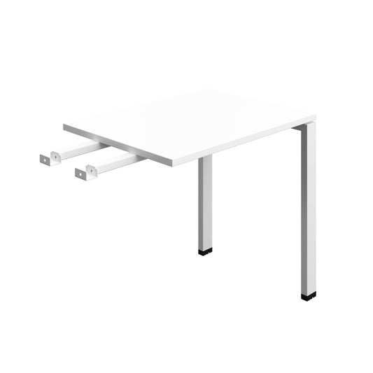 Synergy Bench with Return : Goal Post Leg | 800 X 600 | White/White