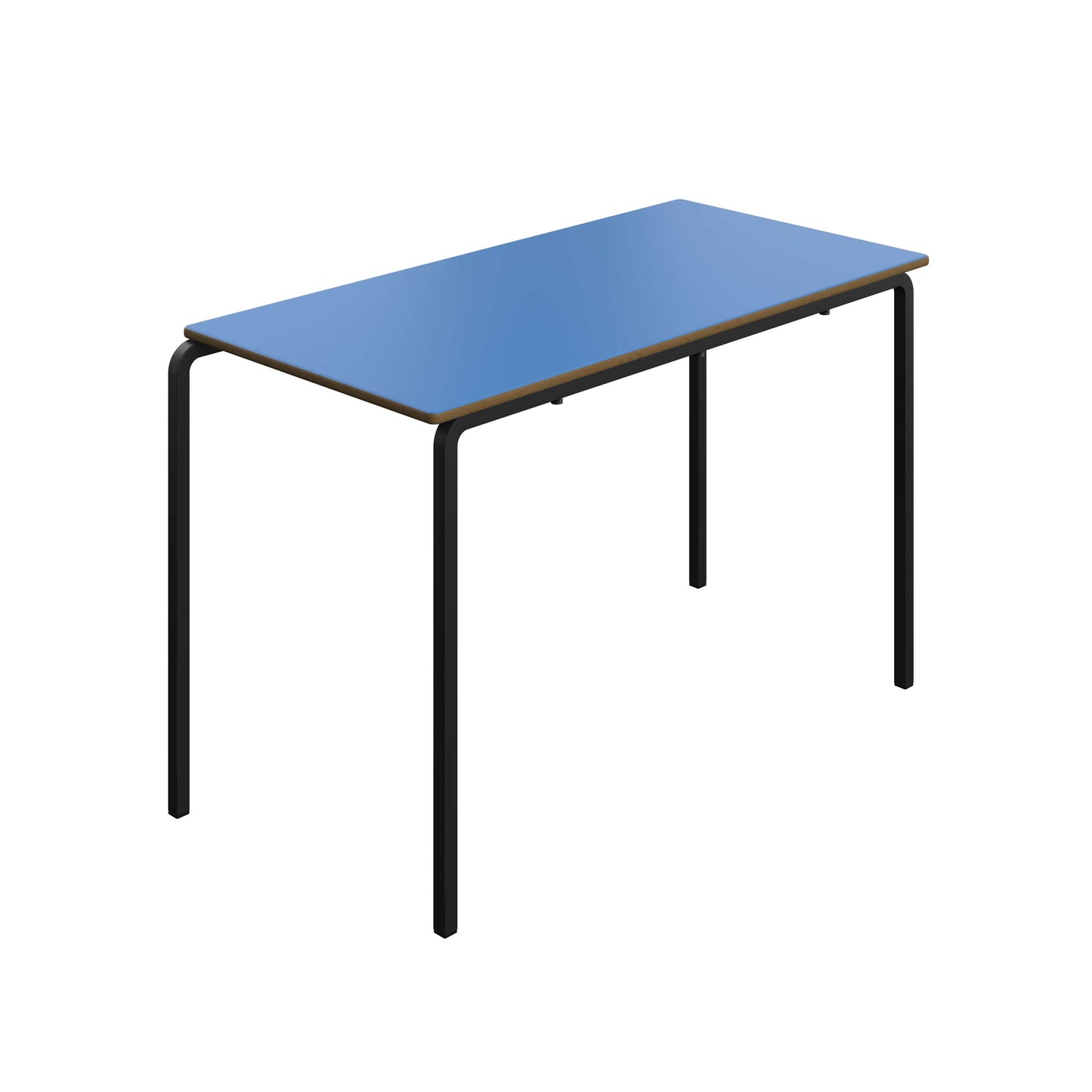 Titan Crush Bent Frame Table | 1200x600x760 |Blue/Black