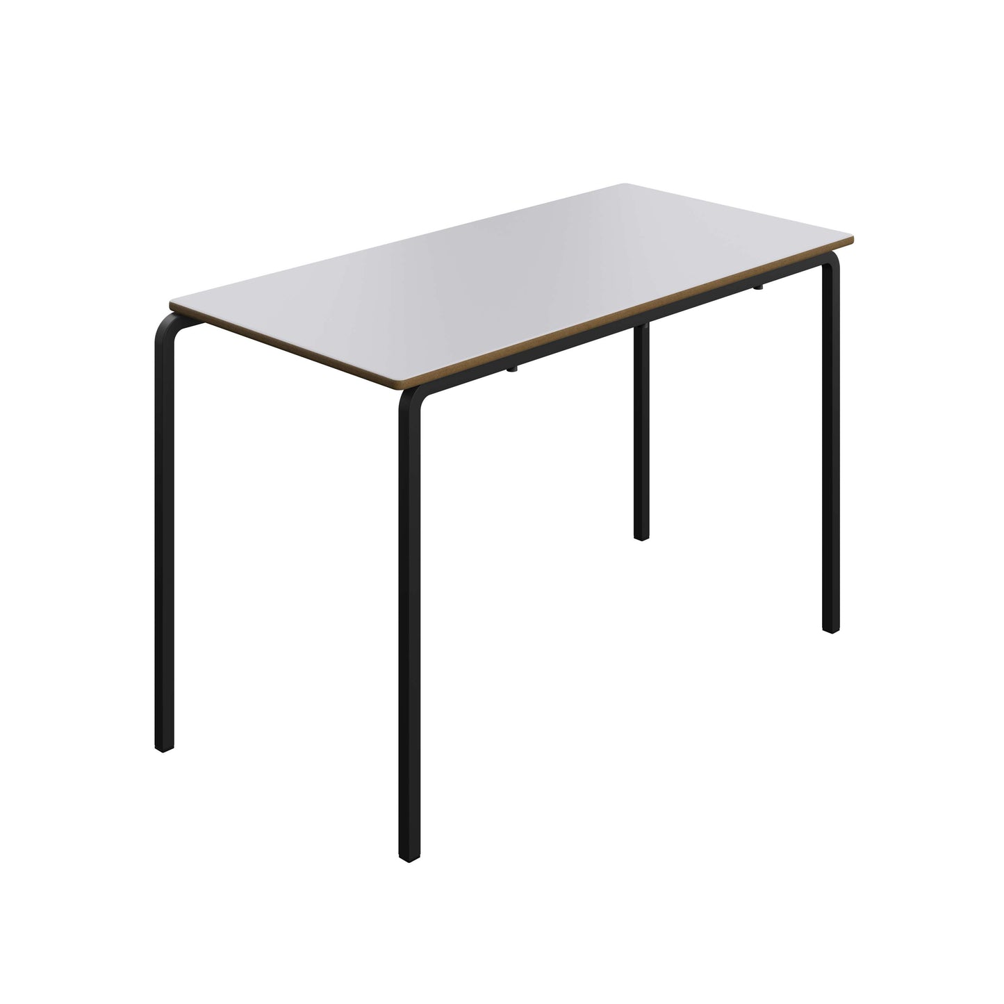 Titan Crush Bent Frame Table | 1200x600x760 |Grey/Black