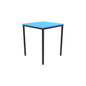 Titan Welded Frame Table | 600x600x710 | Blue/Black