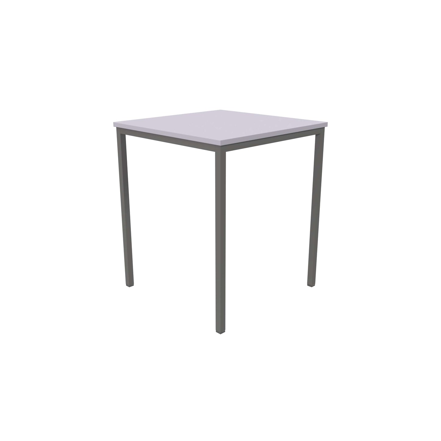 Titan Welded Frame Table | 600x600x760 | White/Grey