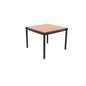 Titan Table | 600 X 600 X 530 | Beech/Black