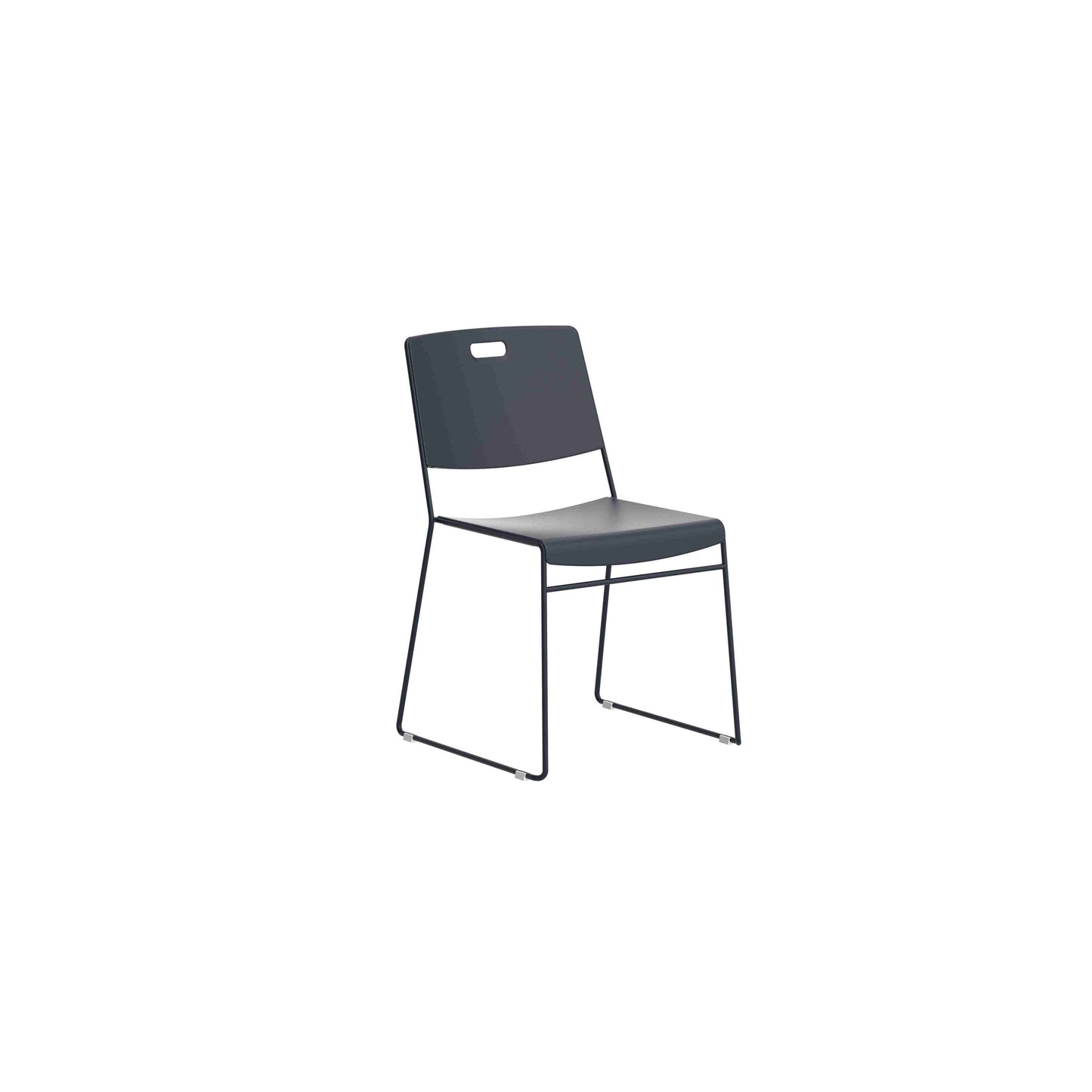 Arc High Density Stacker Chair | Navy