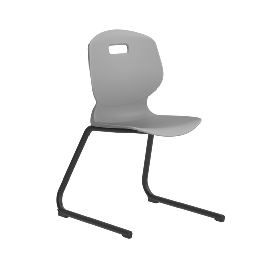 Arc Reverse Cantilever Chair | Size 6 | Grey