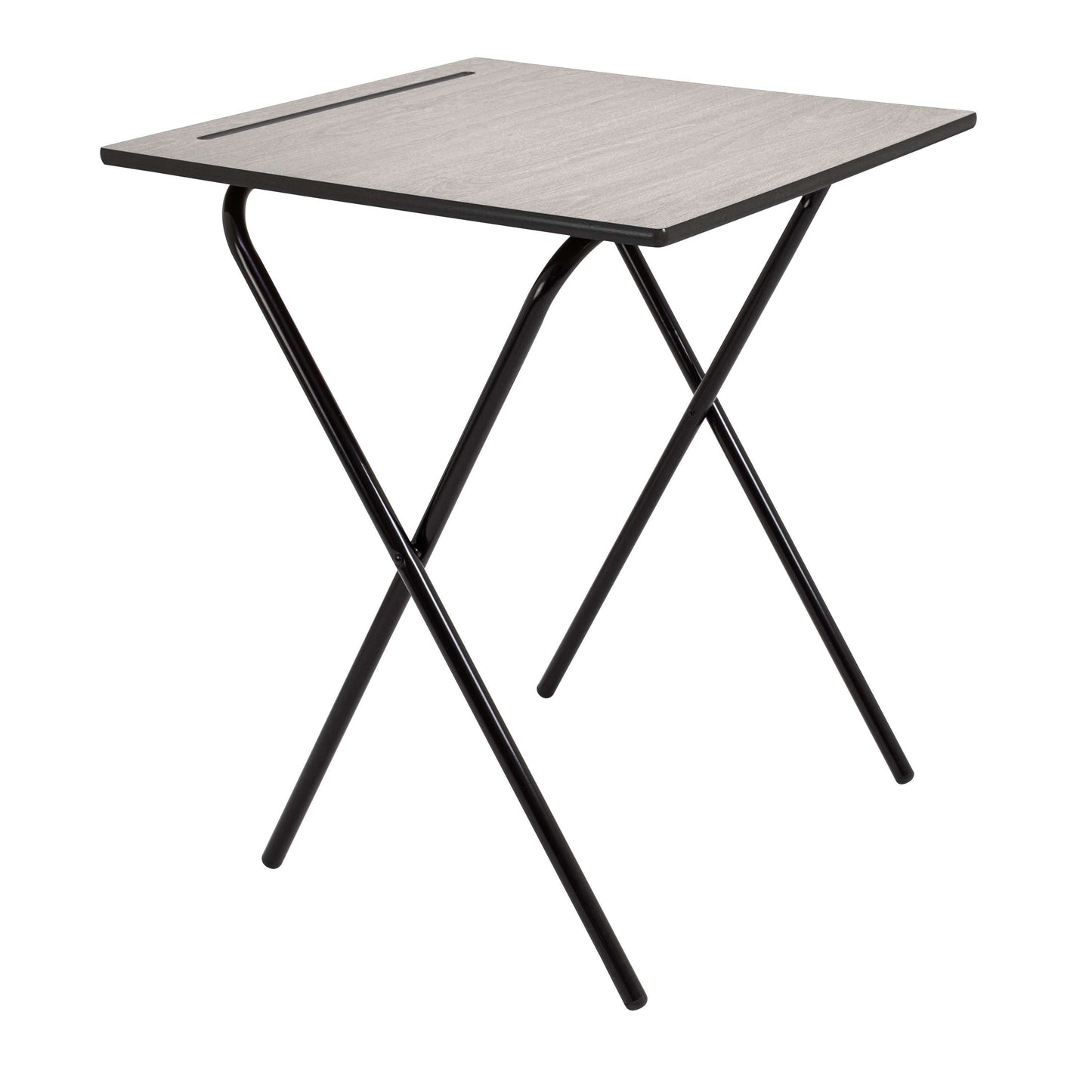 Titan Economy Folding Exam Desk | 2 Pack | Grey/Black