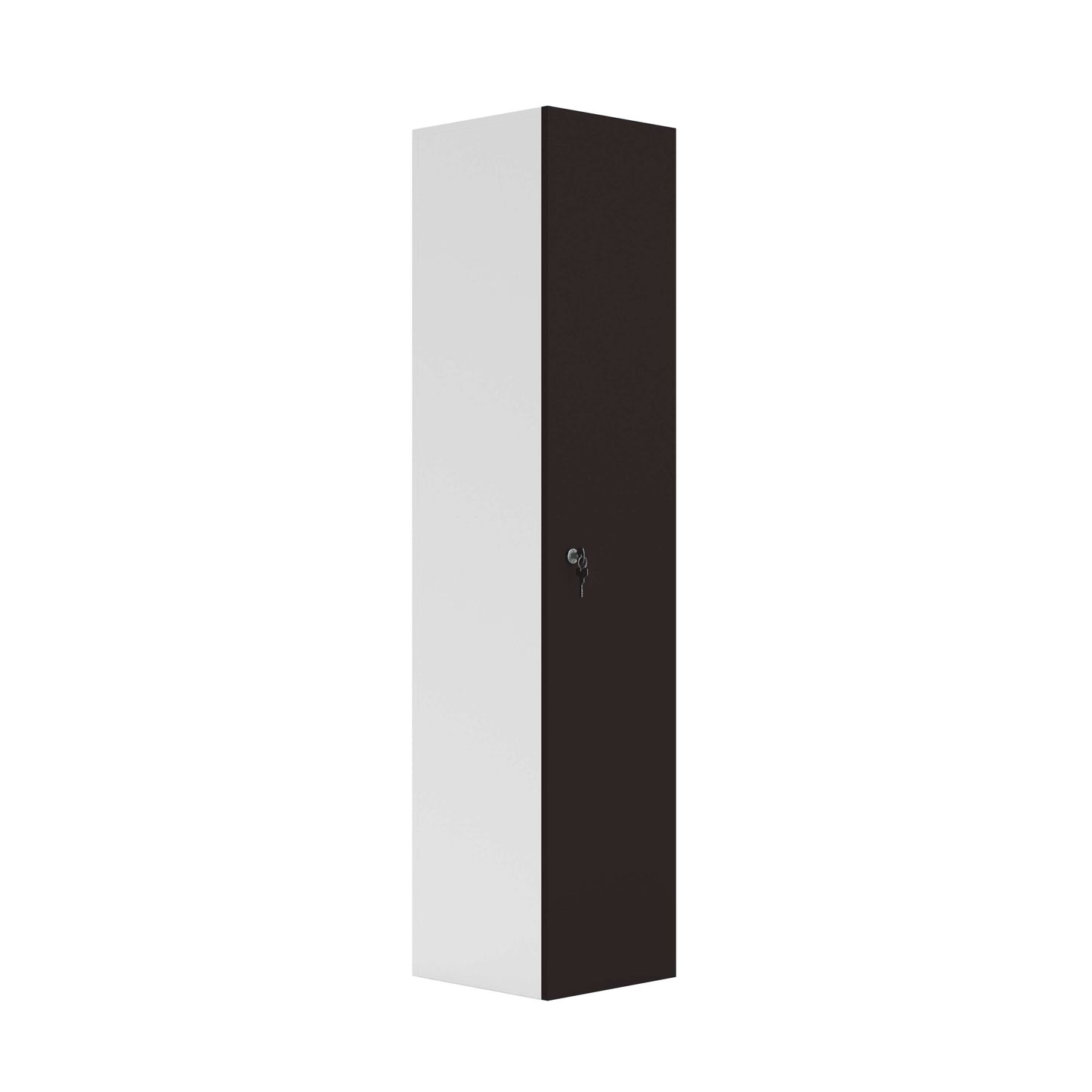 Wooden Locker (FSC) | 1 Door | Black