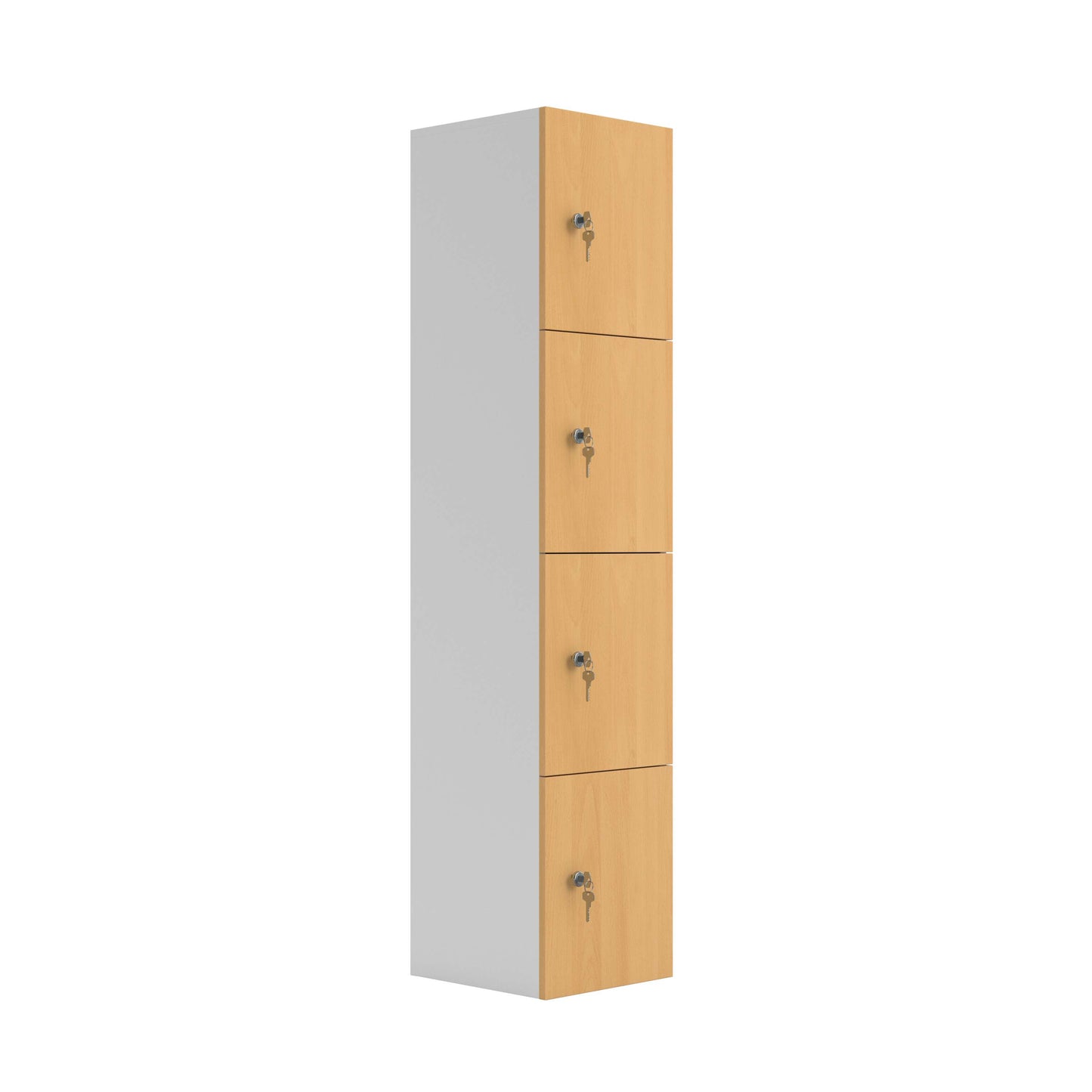 Wooden Locker (FSC) | 4 Doors | Ellmau Beech