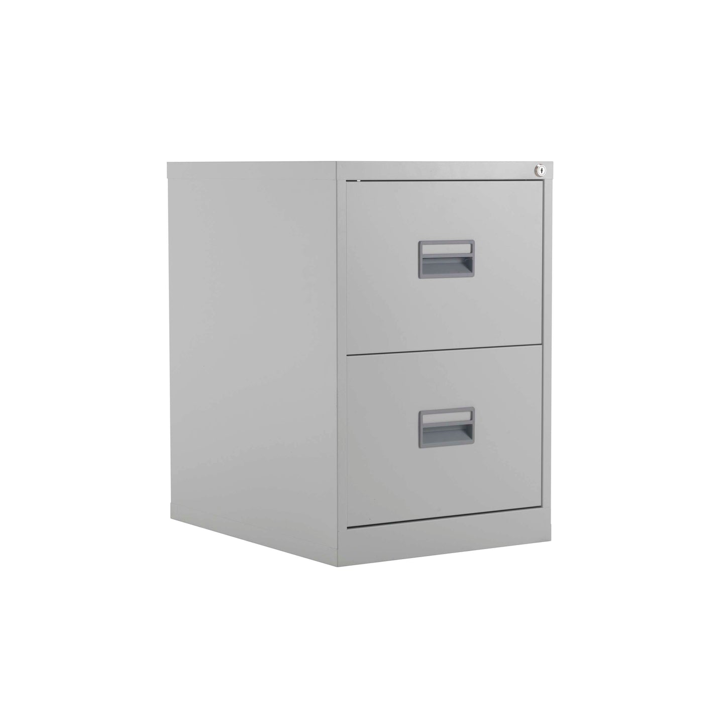 TC Steel 2 Drawer Filing Cabinet | Grey