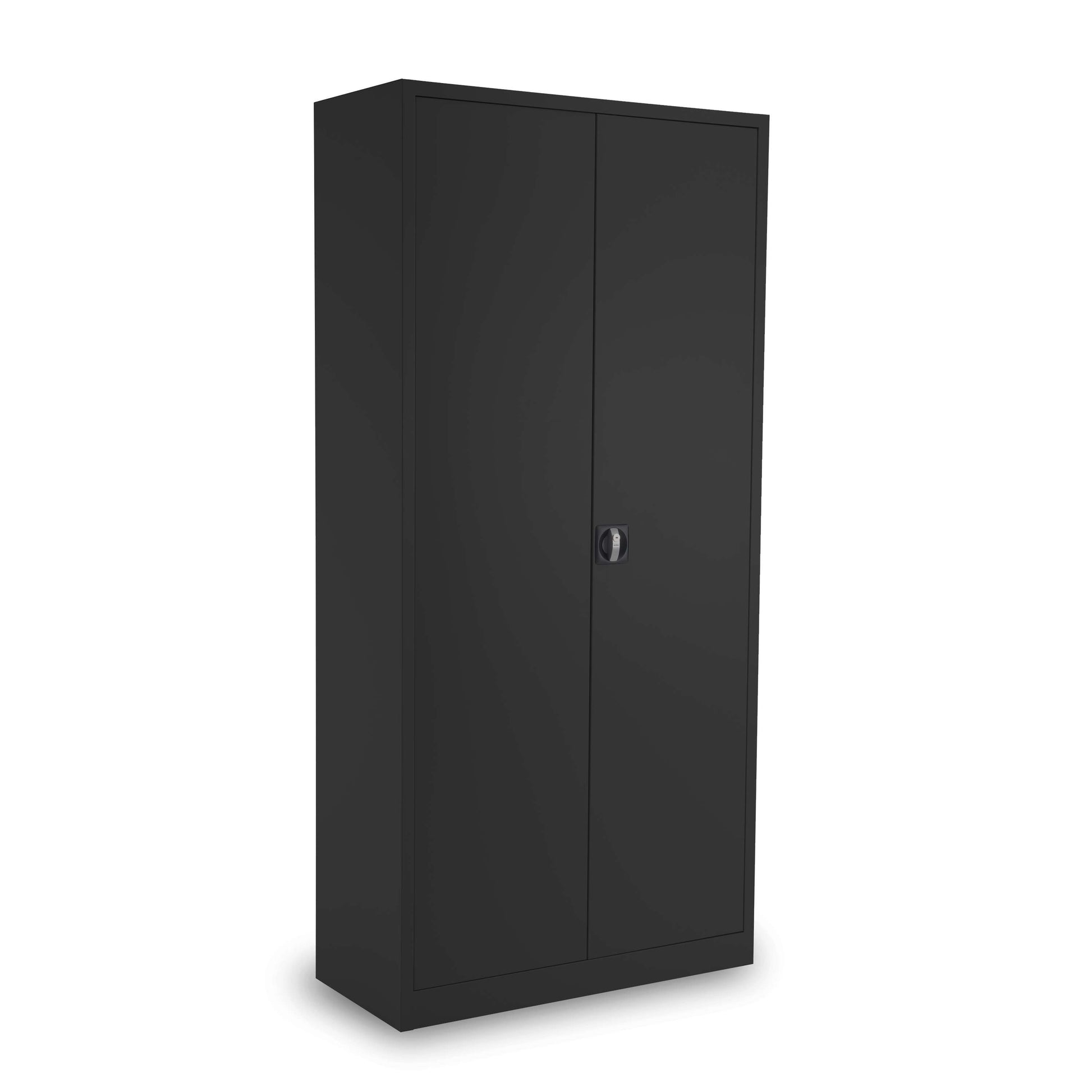 TC Steel Double Door Cupboard | 1950mm | Black