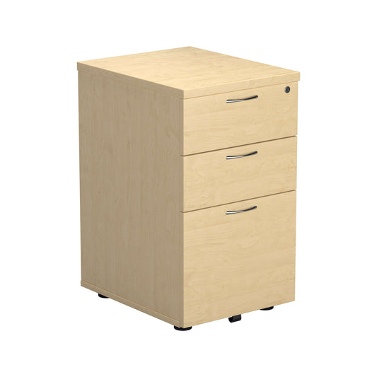 Under Desk Pedestal 3 Drawer (FSC) | Maple