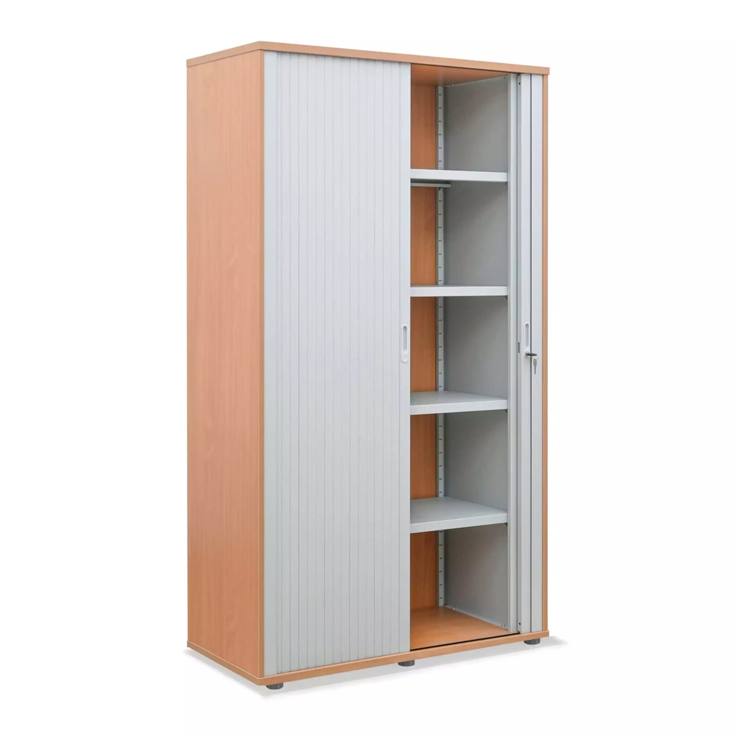 Wooden Side Opening Tambour (FSC) | 1920mm High | Beech