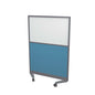 Mobile Type 3 Half Glazed Screen | 1000 X 1800 | Silver Frame | Unlimited Band 4