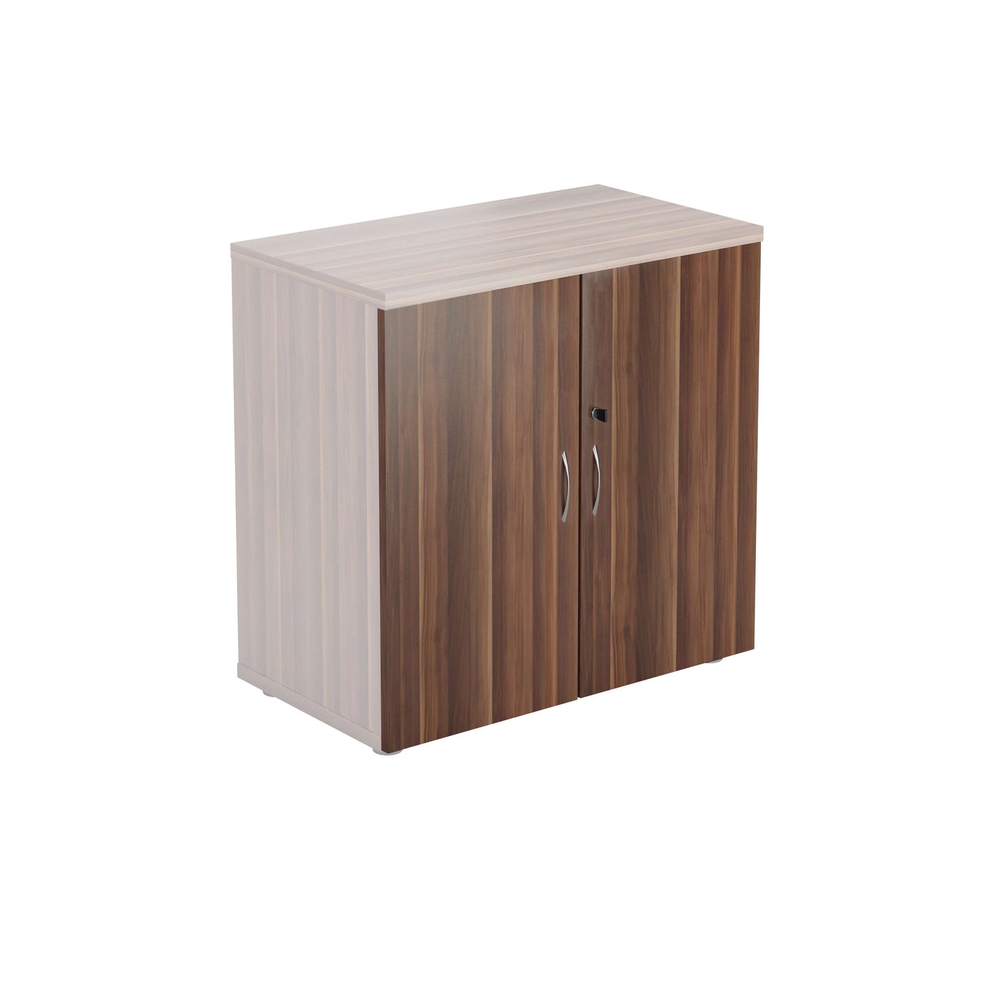 Wooden Storage Cupboard Doors (FSC) | 800mm | Dark Walnut