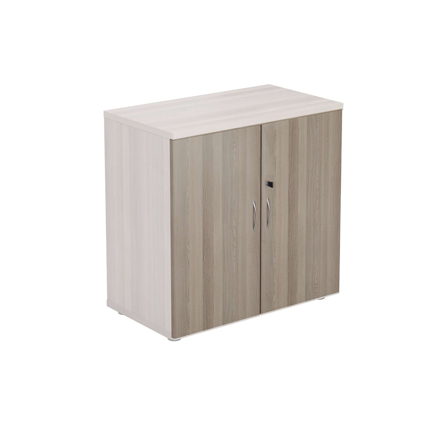 Wooden Storage Cupboard Doors (FSC) | 800mm | Grey Oak