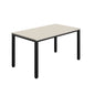 Fraction Infinity Rectangular Meeting Table (FSC) | 1400 X 800 | Grey/Black