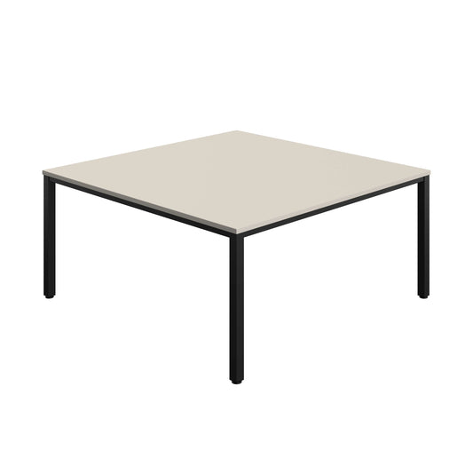 Fraction Infinity Square Meeting Table (FSC) | 1600 X 1600 | Grey/Black