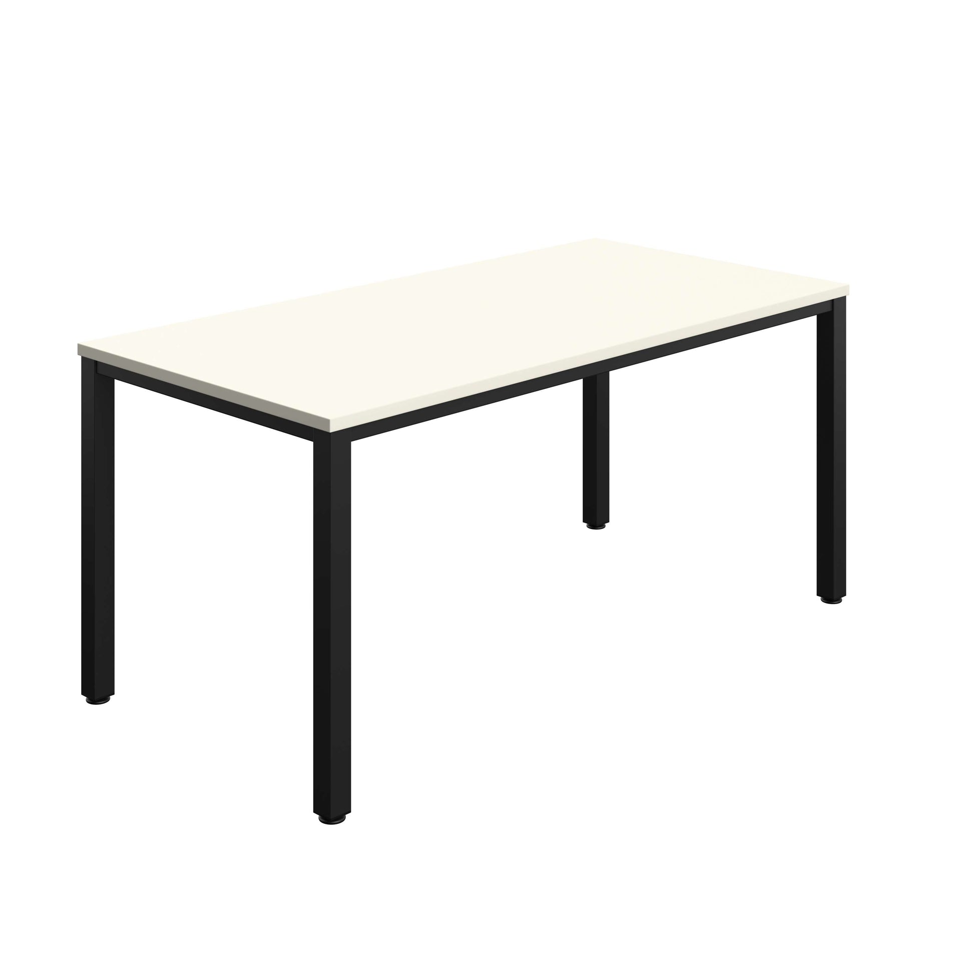 Fraction Infinity Rectangular Meeting Table (FSC) | 1600 X 800 | White/Black