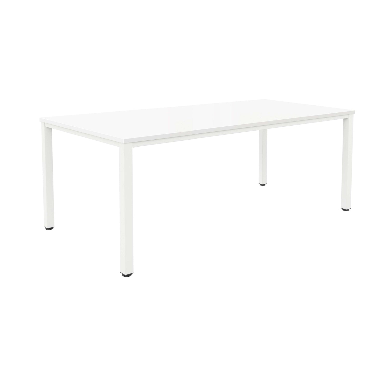 Fraction Infinity Rectangular Meeting Table (FSC) | 1800 X 800 | White/White